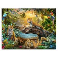 Leopards in the Jungle 1500pc Jigsaw Puzzle Extra Image 1 Preview